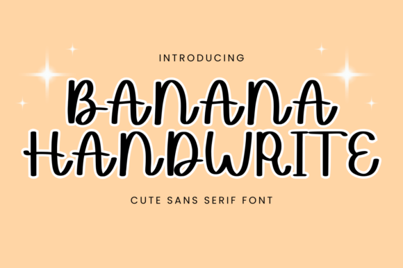Banana Handwrite: A Playful Handwritten Font for Web Design