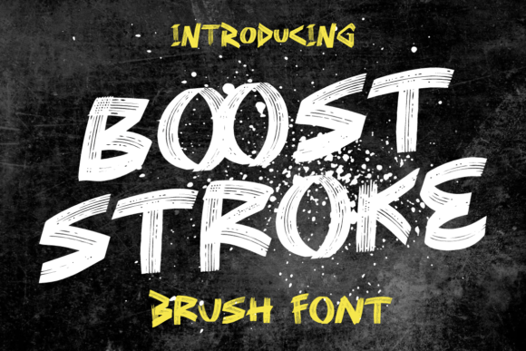 Boost Stroke: The Bold Typeface That Elevates Your Brand