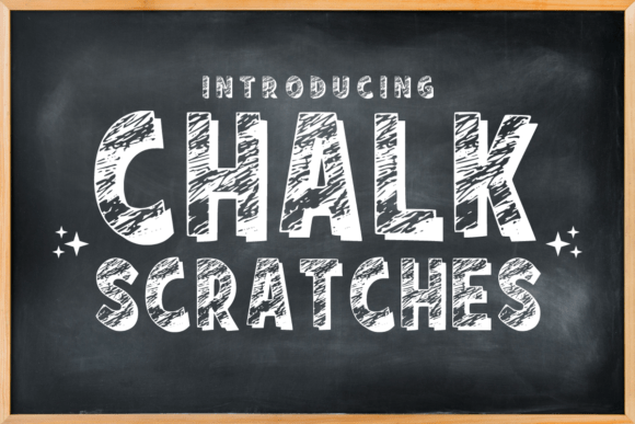 Chalk Scratches Font: A Designer’s Test for a Branding Project