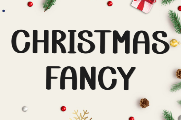 Christmas Fancy: A Festive Font for Holiday Web Design