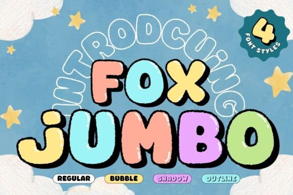 Fox Jumbo: A Playful Display Font for Bold Branding Projects
