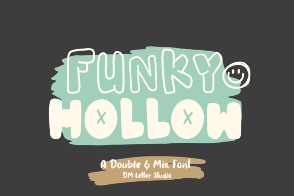Funky Hollow: A Bold Display Font for Web Design