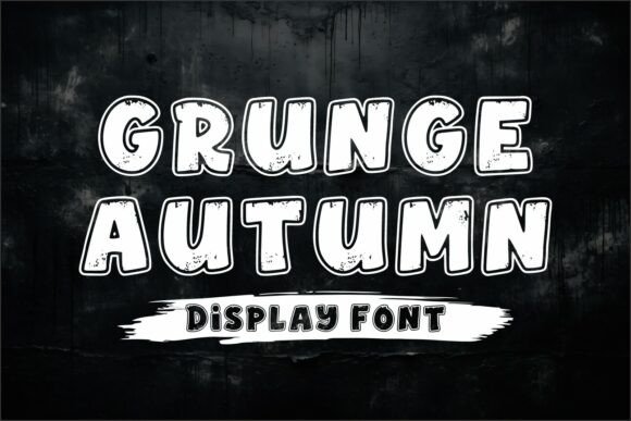 Grunge Autumn Brings Grit and Character to Web Design