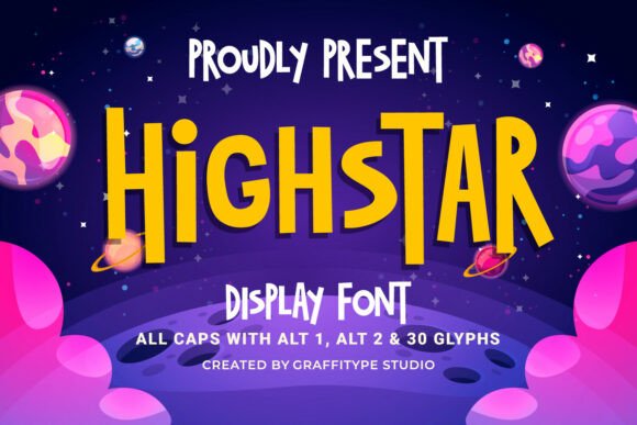 High Star Font: A Bold Display Typeface for Editorial Impact