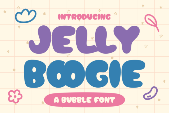Jelly Boogie: A Playful Display Font for Crafters
