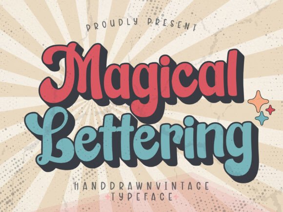 Magical Lettering: A Timeless Display Font for Digital Design
