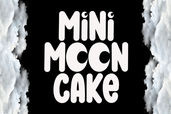 Mini Moon Cake Font for Captivating Marketing Graphics