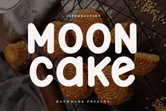 Mooncake: A Playful Display Font That Makes Small Business Branding Feel Effortless