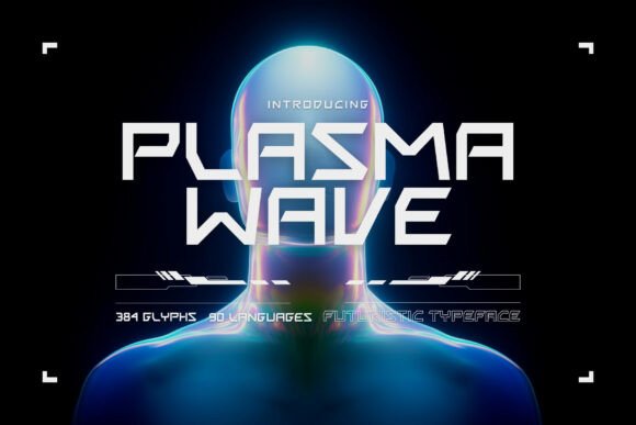 Plasmawave: A Futuristic Display Typeface for Web Design