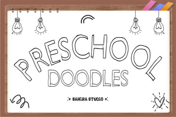 Preschool Doodles Brings Playful Handwritten Charm to Web Design