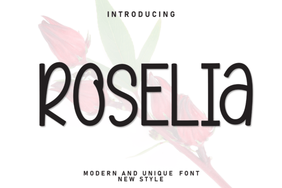 Roselia: A Handmade Maker’s Go-To Display Font