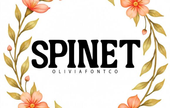 Spinet: A Vintage-Inspired Serif Display Font for Editorial Design