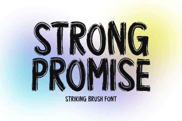 Strong Promise: A Display Font That Commands Attention in Editorial Design