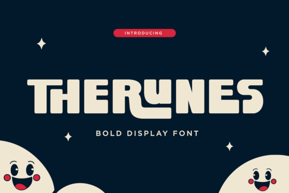 Therunes Font: Bold Display Type for Makers & Sellers