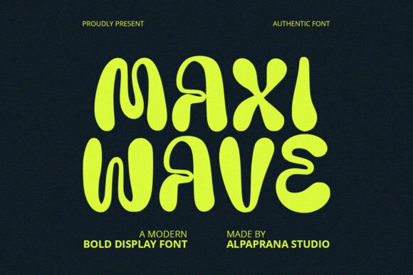 Why Maxi Wave Became My Go-To Display Font for Editorial Work
