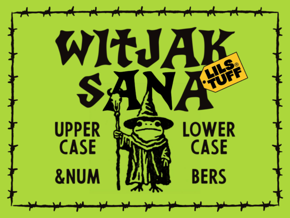 Witjaksana: A Display Font That Brings Edge to Editorial Design