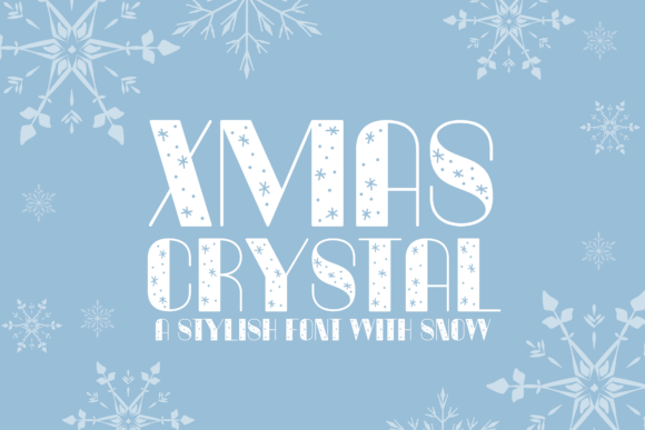 Xmas Crystal Font Review: A Designer’s Take on Festive Typography